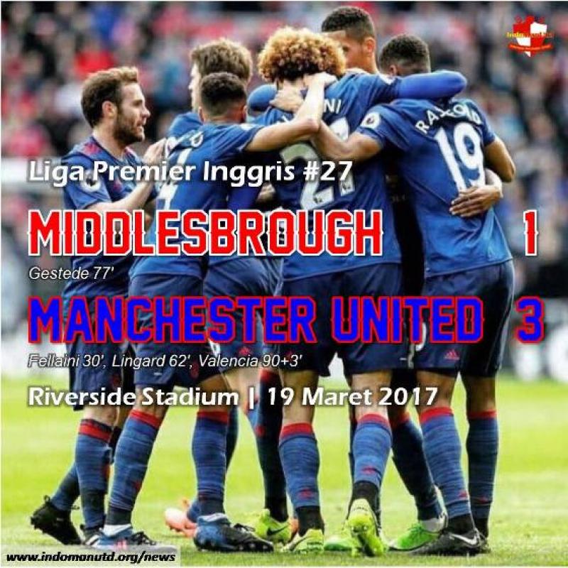Review: Middlesbrough 1-3 Manchester United
